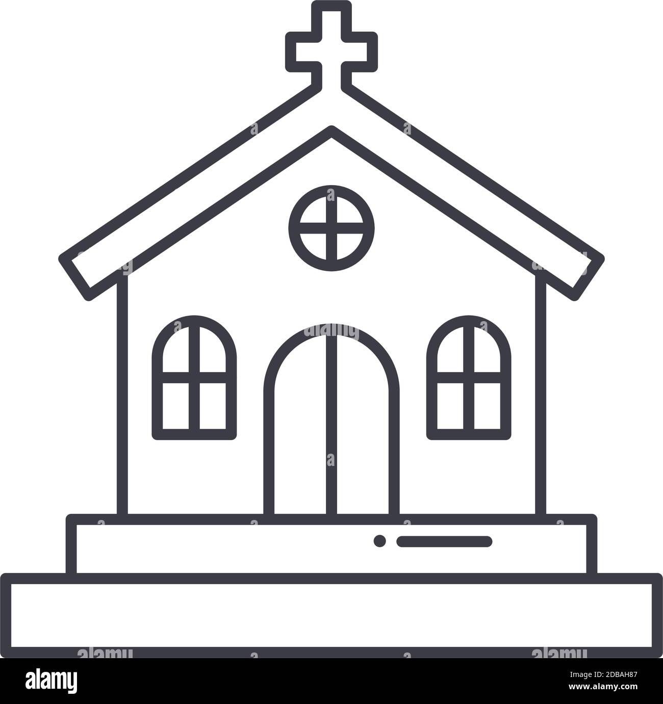 Icona del tempio, illustrazione isolata lineare, vettore a linee sottili, segno di disegno web, simbolo del concetto di contorno con tratto modificabile su sfondo bianco. Illustrazione Vettoriale Icona del tempio, illustrazione isolata lineare, vettore a linee sottili, segno di disegno web, simbolo del concetto di contorno con tratto modificabile su sfondo bianco. Illustrazione Vettoriale