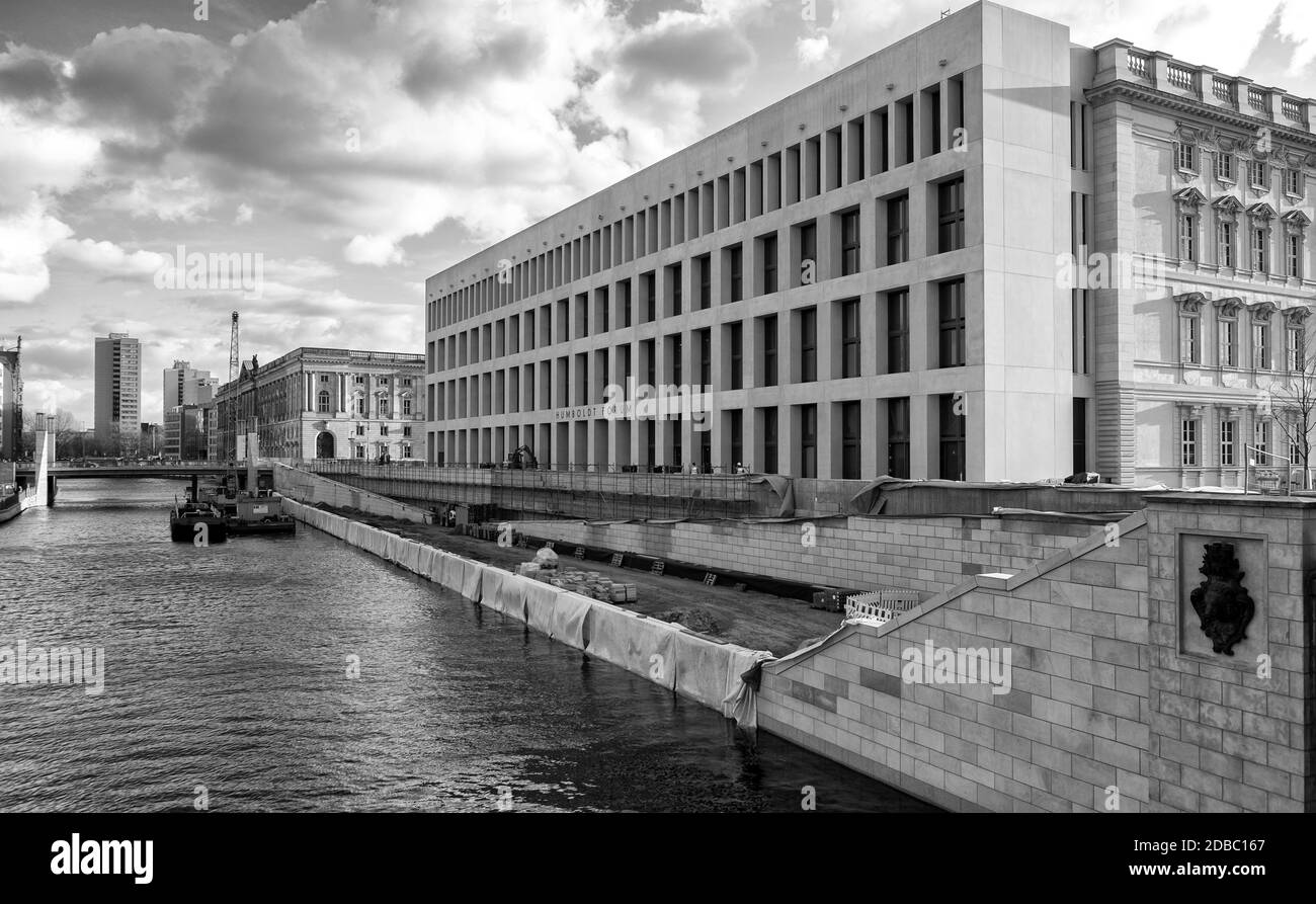 Humboldt Forum indietro Foto Stock