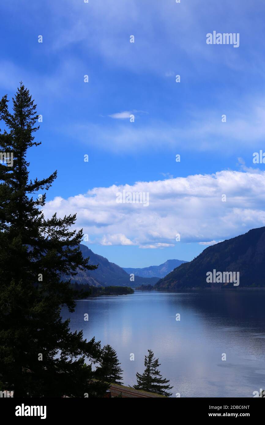 Columbia River Foto Stock