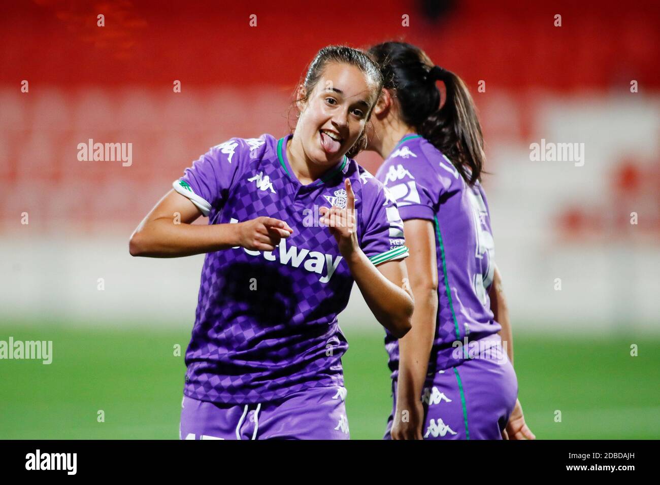 Rosa Marquez di Real Betis festeggia un gol durante il campionato spagnolo  delle Donne 039, Primera Iberdrola Football Match Bet / LM Foto stock -  Alamy
