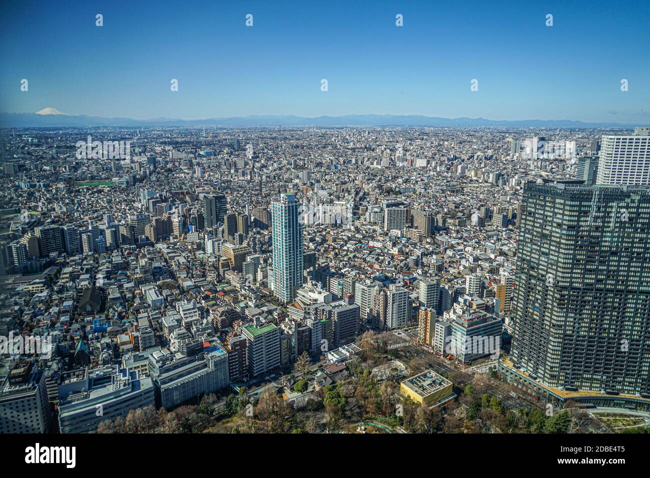 Skyline Di Tokyo Visto Dalla Piattaforma Di Osservazione Del Tokyo ...