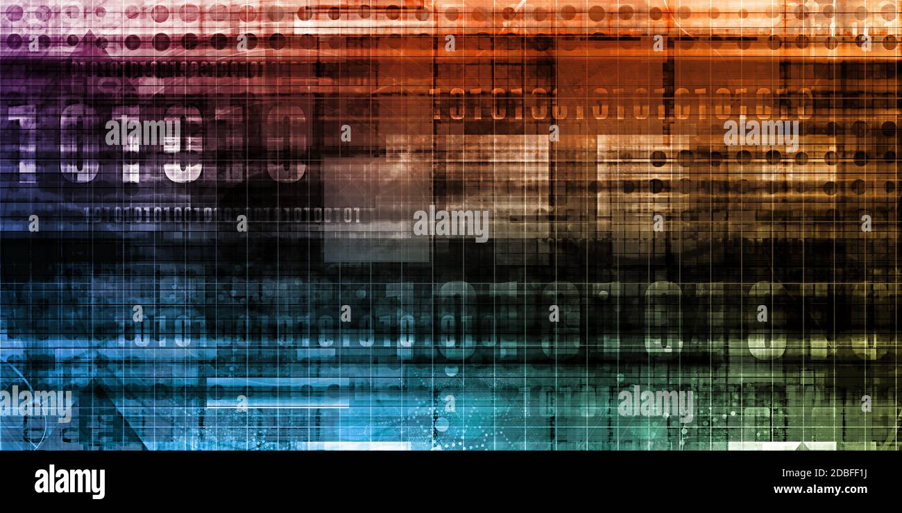 Amministratore di sistema per un o un server di rete come concetto Foto Stock