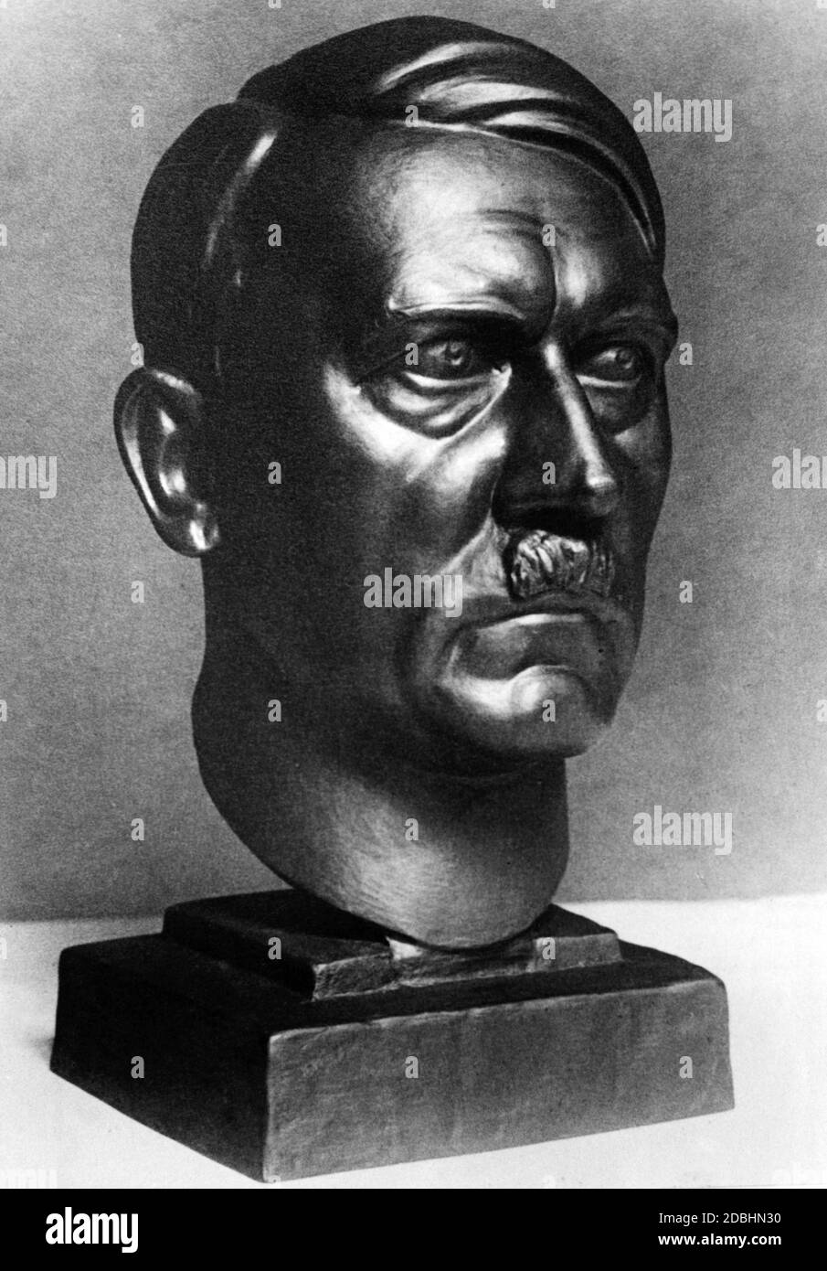 Adolf Hitler raffigurazioni di Ernst Seger. Foto Stock