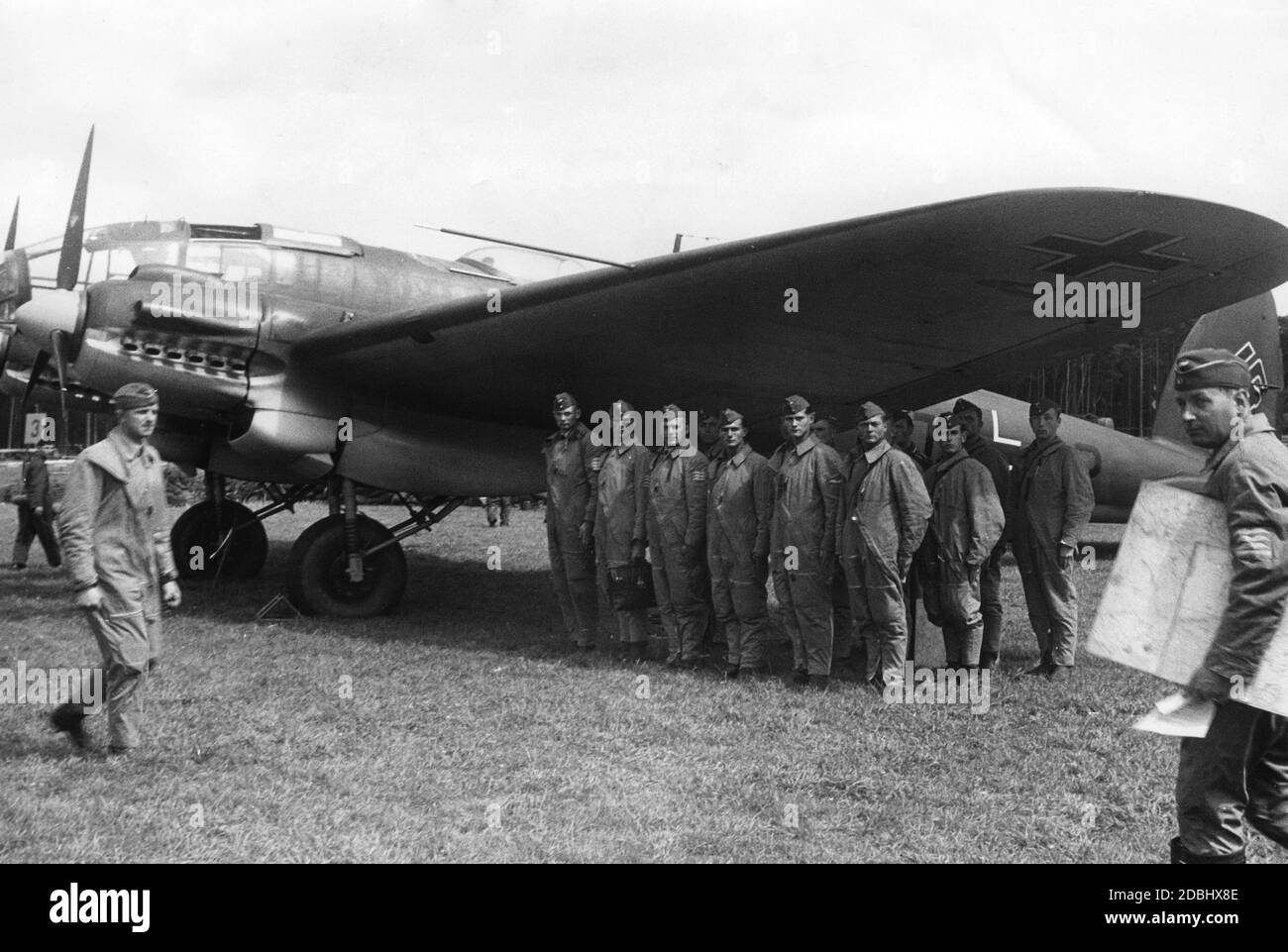 L'equipaggio Squadron della Luftwaffe presso la base aerea tedesca del Nord Jever. Foto Stock