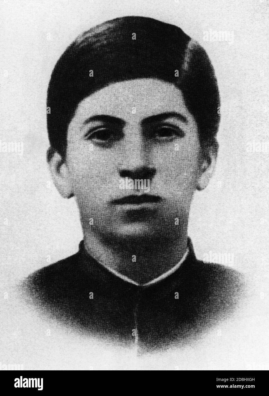 Dopo la fine della scuola, Stalin andò in un seminario a Tbilisi, allora ancora come Ioseb Besarionis dz? Djugashvili. Adottò il nome di combattimento Stalin nel 1912. Foto Stock
