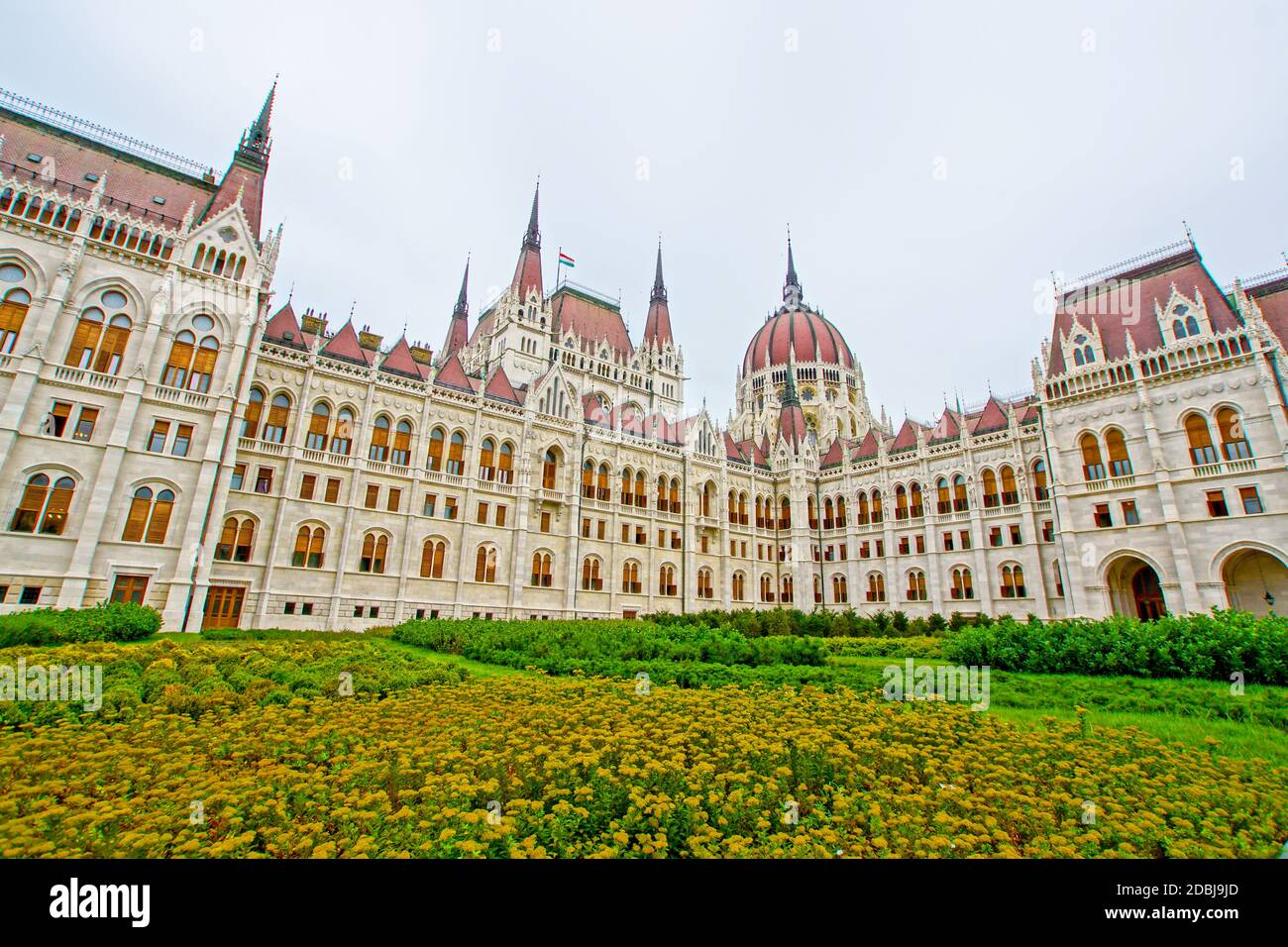 Parlamento ungherese. Luogo di ripresa: Ungheria, Budapest Foto Stock