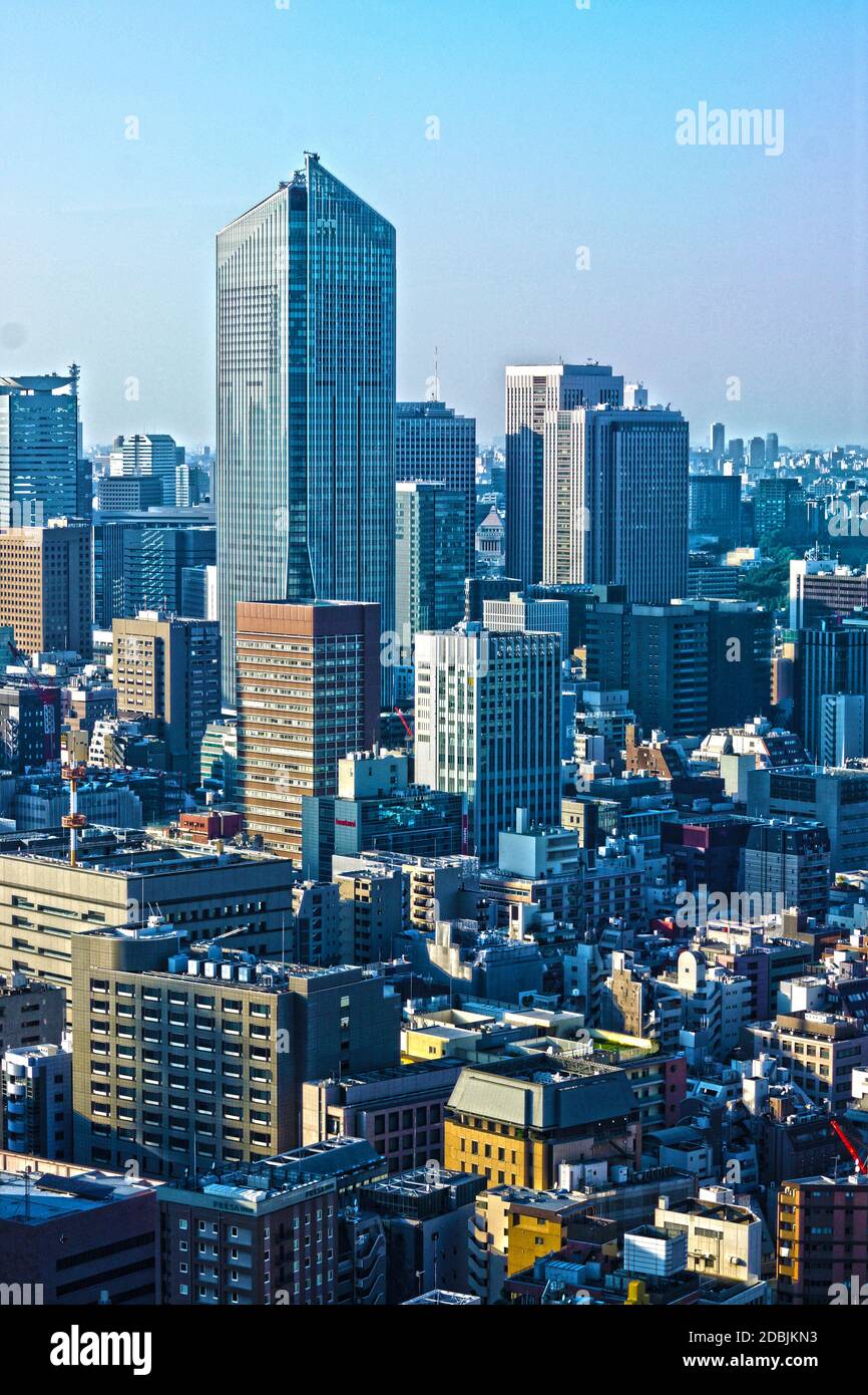 Skyline di Tokyo Foto Stock
