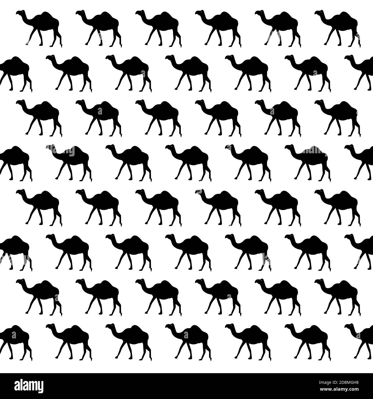 Campitura a cammello senza cuciture con sfondo bianco, rendering 3D Foto Stock