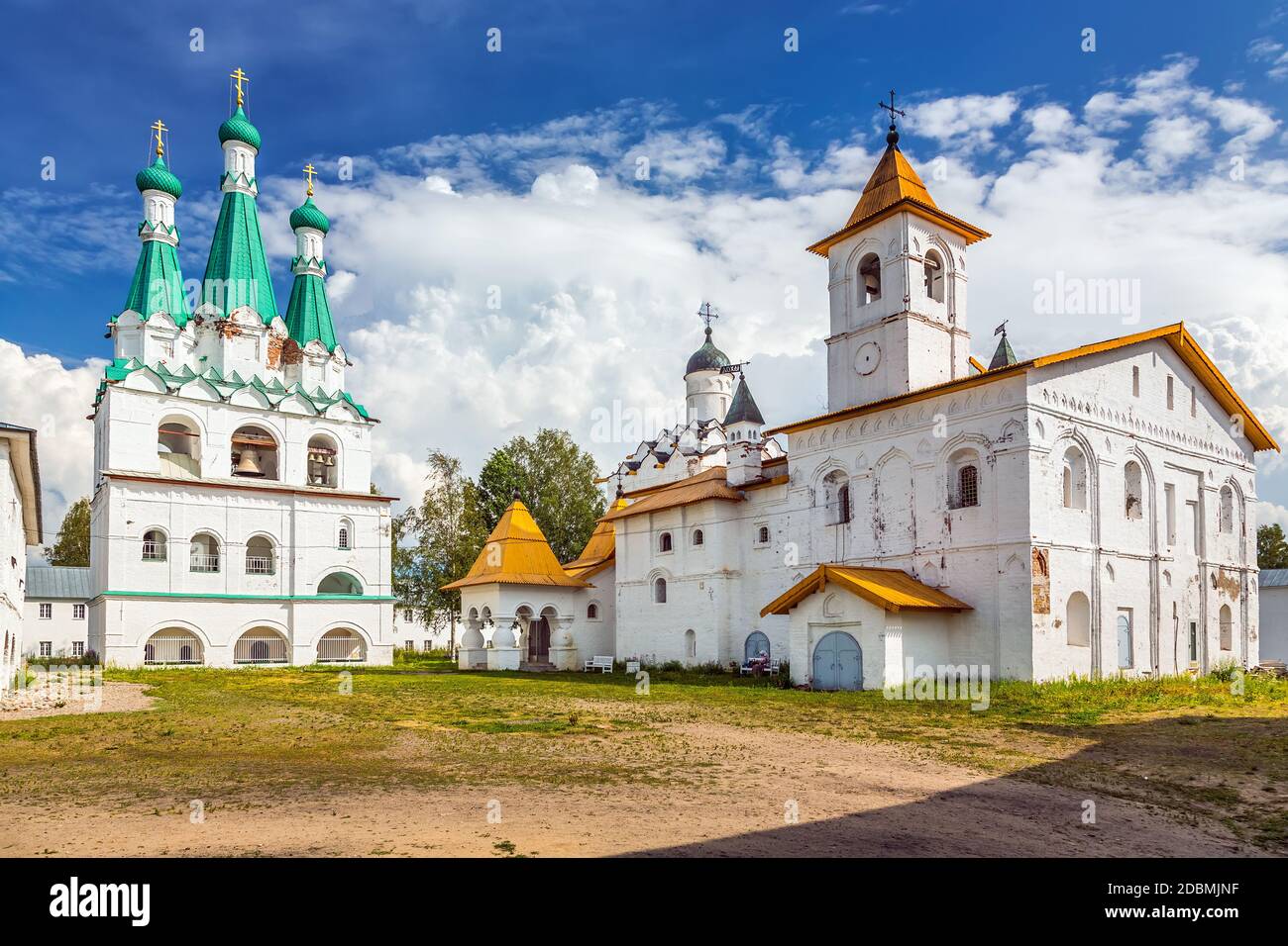 Alexander Svirsky monastero nella regione di Leningrado della Russia Foto Stock