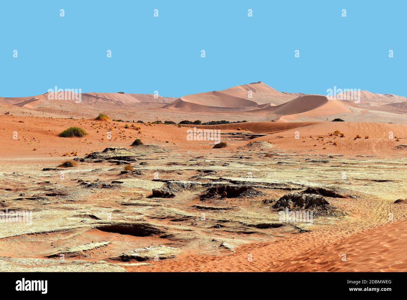 Naukluft Parco Nazionale Namibia, Sossusvlei Foto Stock