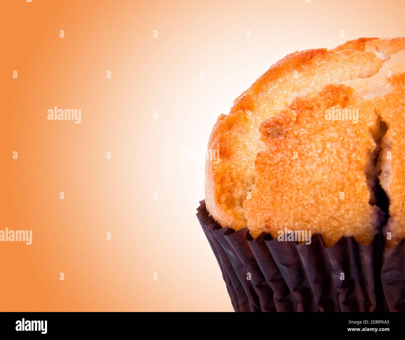 Muffin gustosi closeup Foto Stock
