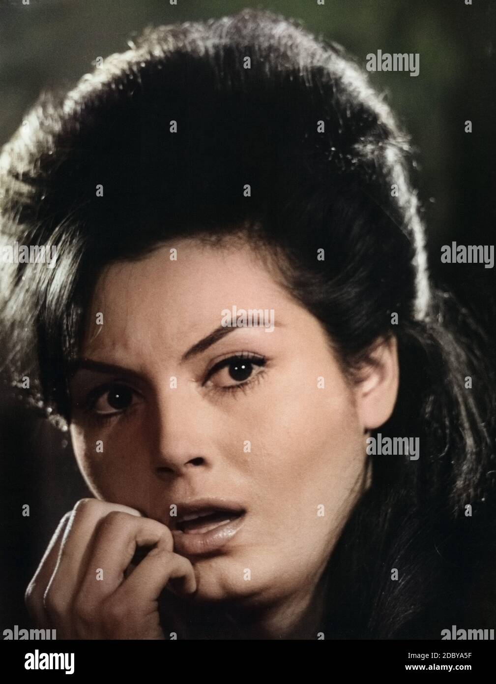 Daliah Lavi, israelische Schauspielerin und Sängerin, Deutschland 1960er Jahre. Attrice israeliana e cantante Daliah Lavi, Germania 1960s. Foto Stock