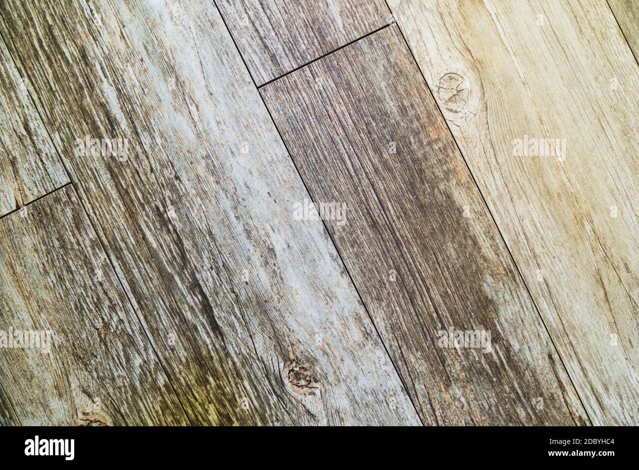 Tessere di legno modello Texture, legno superficie di fondo con vecchio modello naturale Indietro Foto Stock