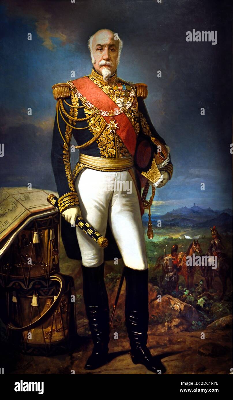 Auguste Michel Étienne Regnaud de Saint-Jean d'Angély - II Conte Regnaud de Saint-Jean d'Angély , 1794 – 1870, Maresciallo di Francia, soldato e politico. Francia, francese. ( esercito dell'imperatore Napoleone Bonaparte ) Foto Stock