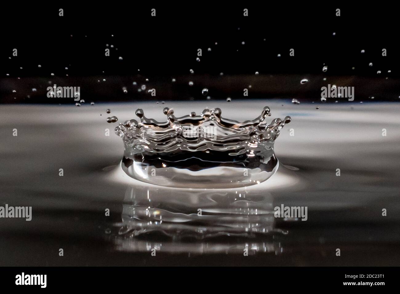 Goccioline di acqua Foto Stock