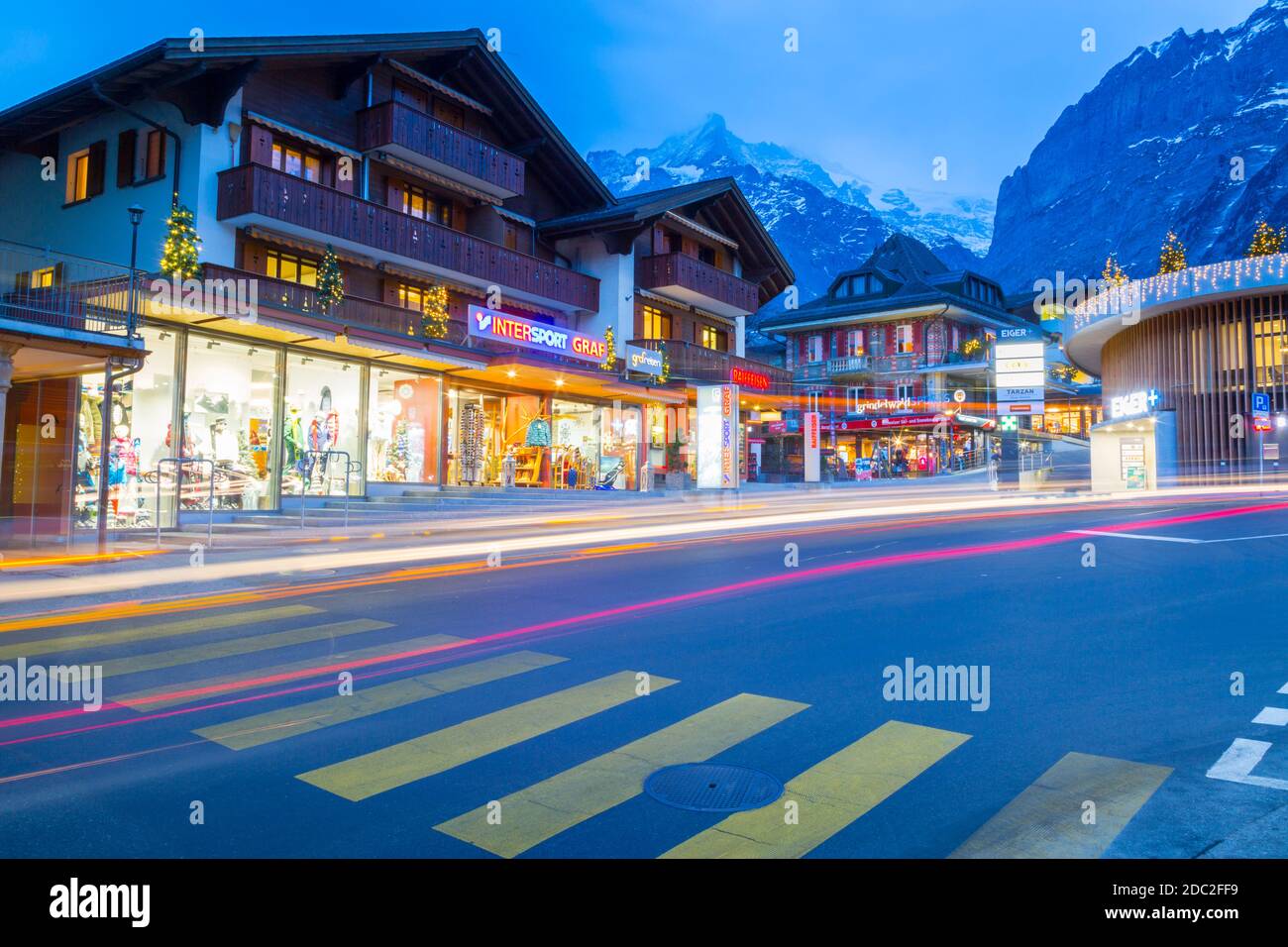 Grindelwald, regione Jungfrau, Oberland Bernese, Alpi svizzere, Svizzera, Europa Foto Stock