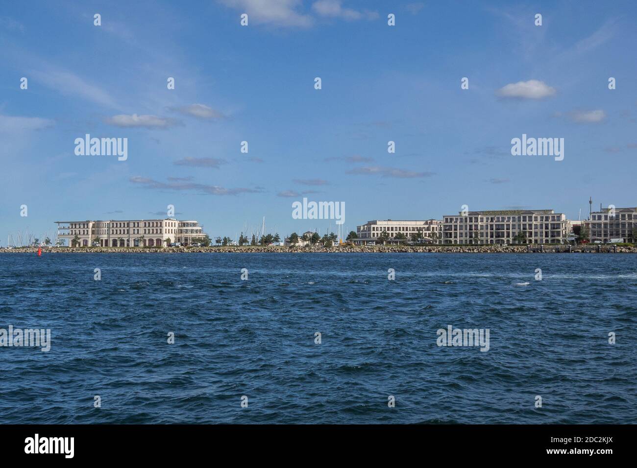 Germania, Hohe DÃ¼ne di WarnemÃ¼nde nel Meclemburgo-Pomerania occidentale Foto Stock