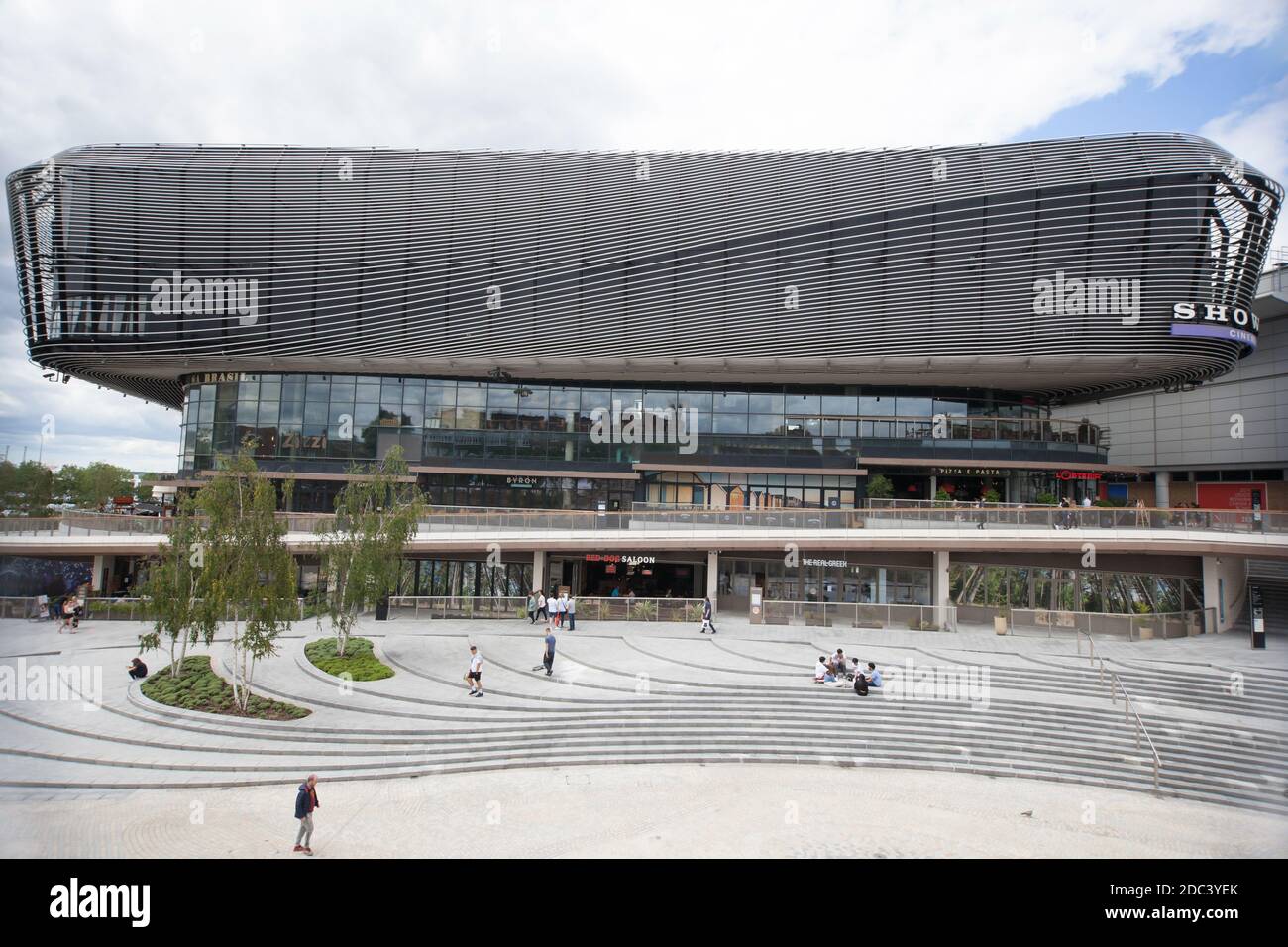 Il centro commerciale Westquay a Southampton, Hampshire, in Inghilterra, ha preso il 10 luglio 2020 Foto Stock