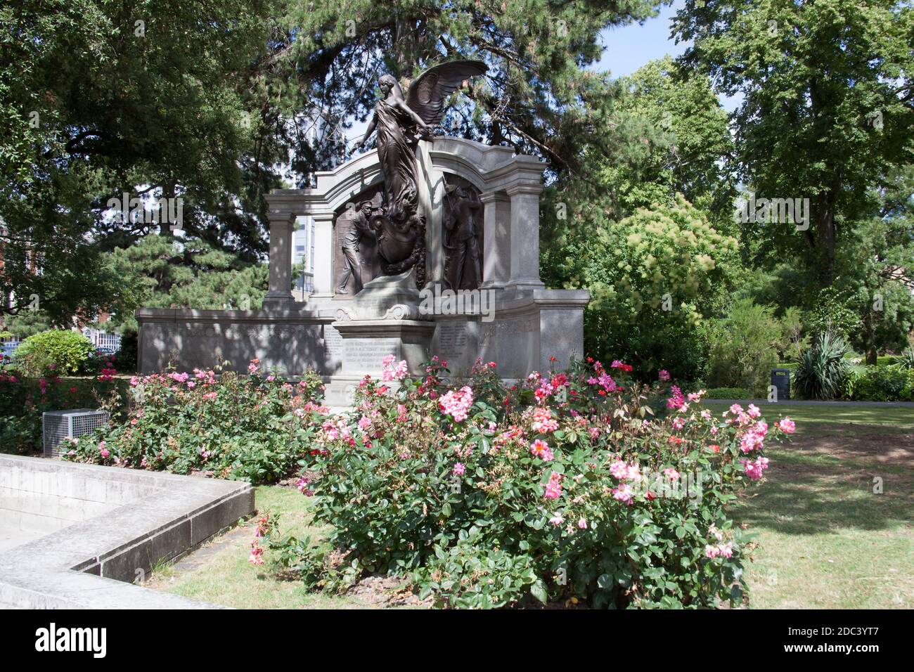 Il Titanic Engineers' Memorial di Southampton, Hampshire, Regno Unito, è stato preso il 10 luglio 2020 Foto Stock