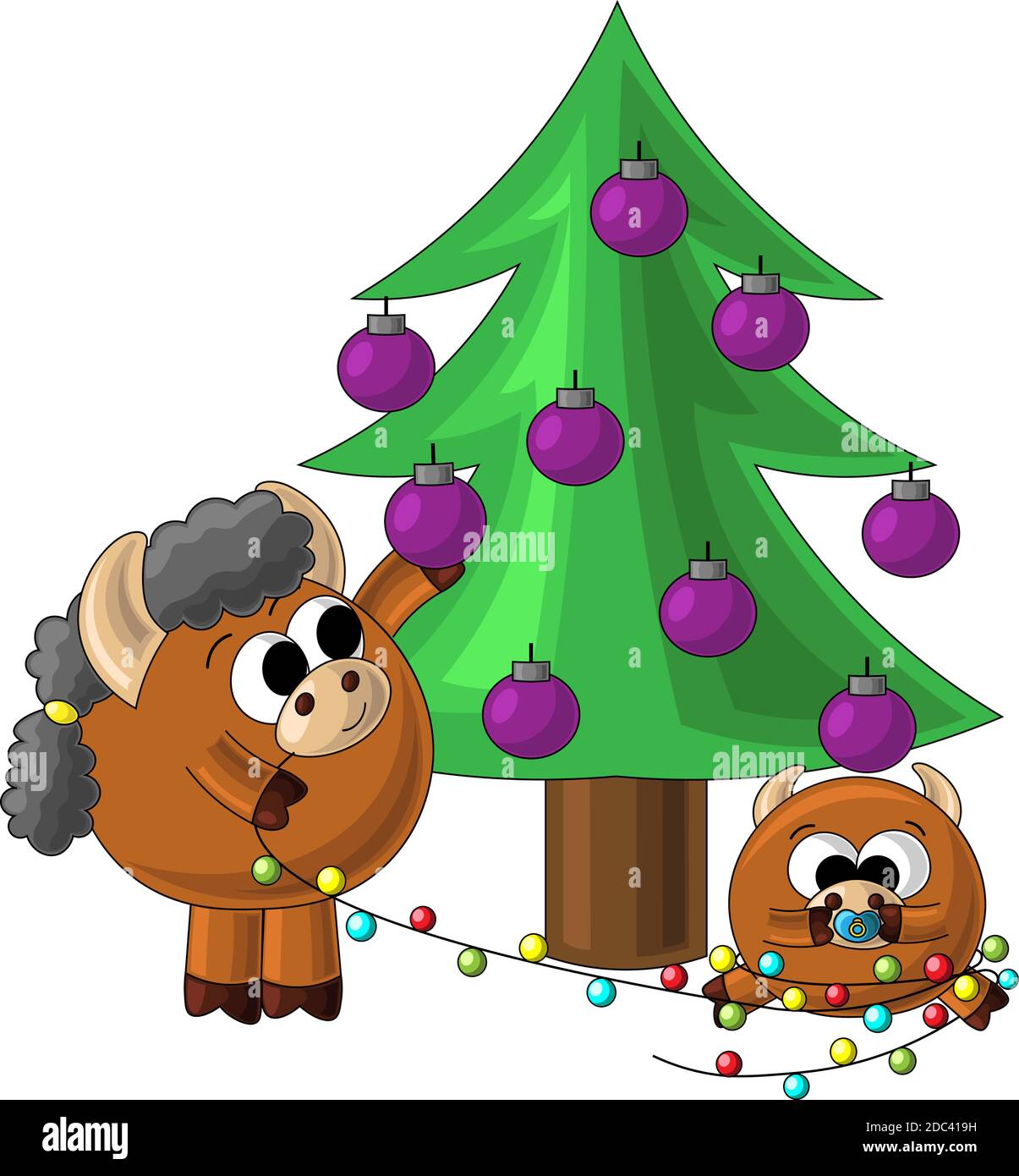 Può essere utilizzato per icone, web, cartoline, decorazioni, pacaging, stampe per oggetti, copertine per notebook, decorazione di scatole per giocattoli, adesivi, zaino Illustrazione Vettoriale