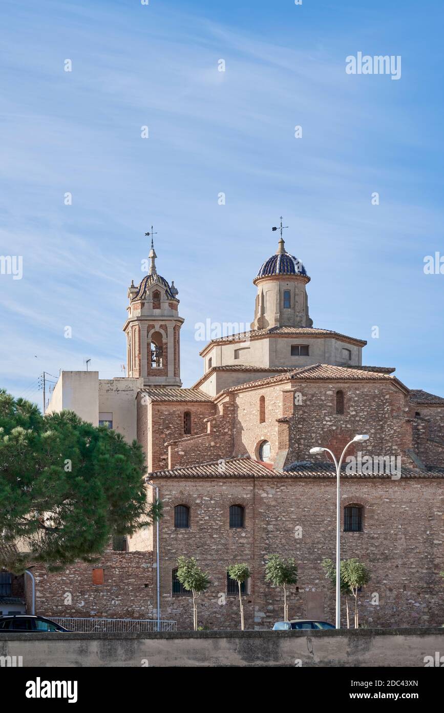 Eremo di San Blas (Sant Blai) patrono di Burriana, chiesa cattolica di interesse locale, Burriana, Borriana, Castellon della Plana, Spagna. Foto Stock
