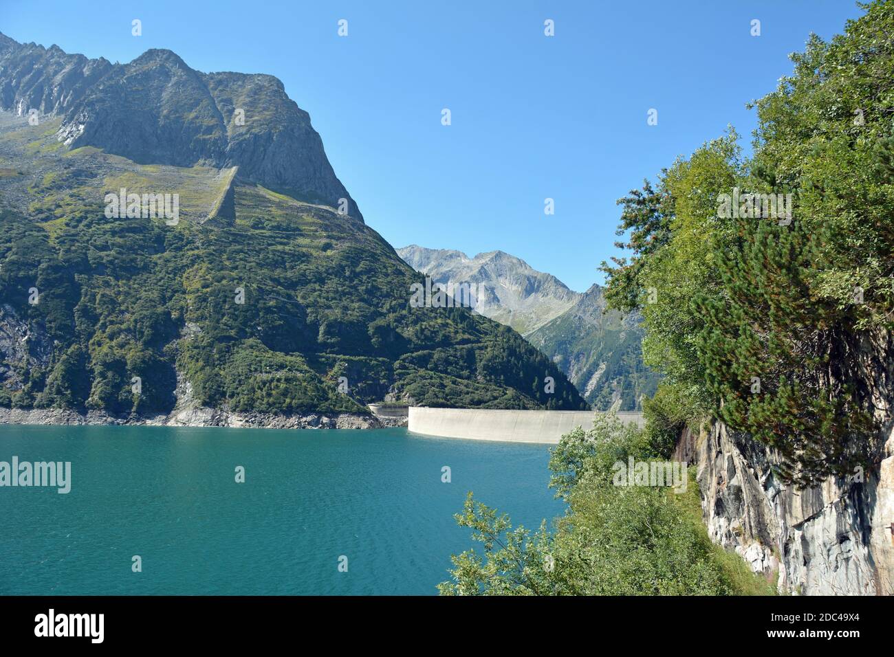 Riserva naturale di Zillergründl nelle Alpi dello Zillertal Foto Stock