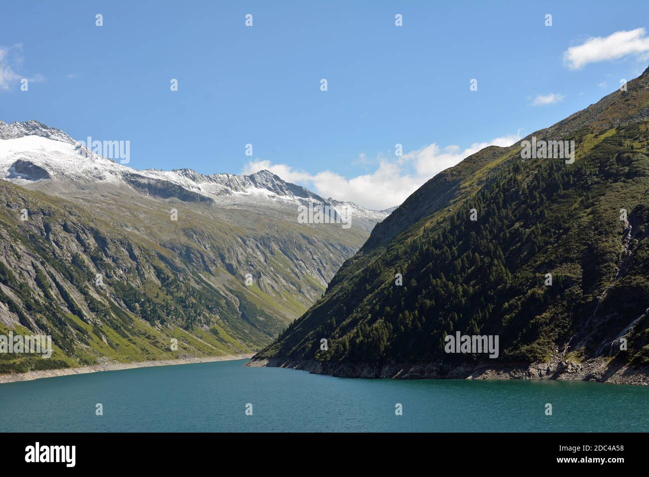 Riserva naturale di Zillergründl nelle Alpi dello Zillertal Foto Stock