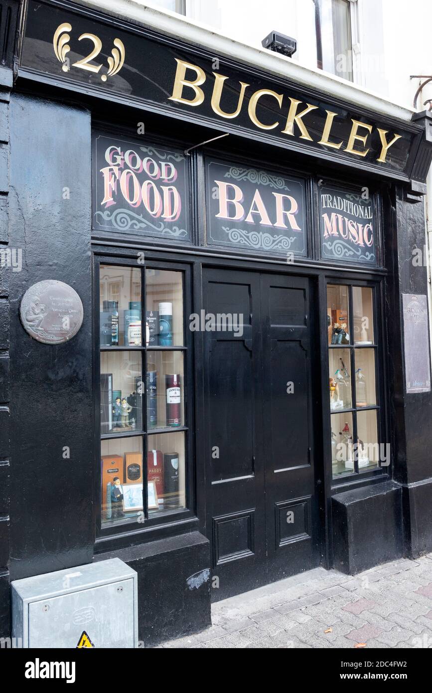 Il Buckley Bar e la musica tradizionale a Killarney County Kerry Irlanda Foto Stock