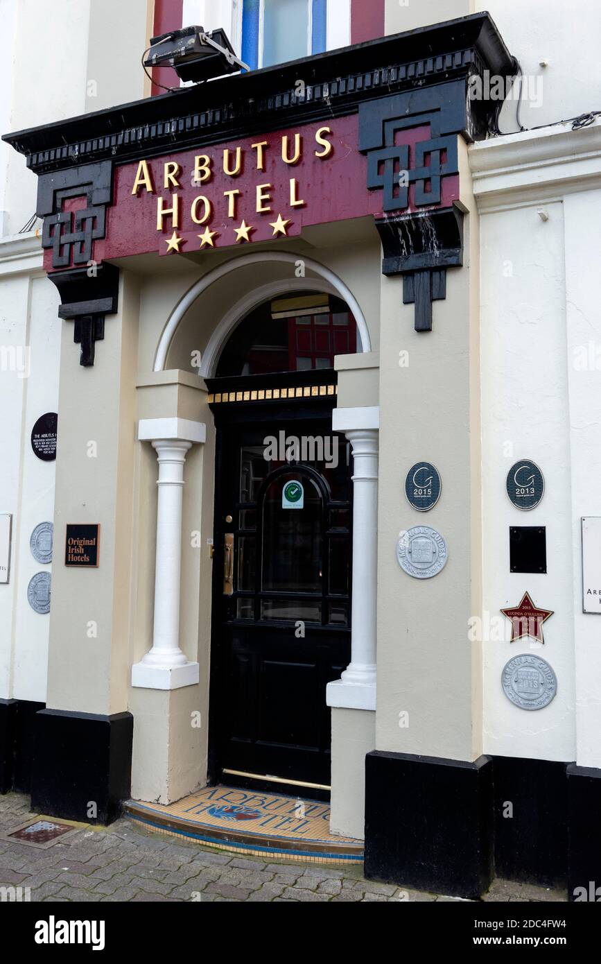 L'Arbutus Hotel a Killarney, Contea di Kerry, Irlanda Foto Stock