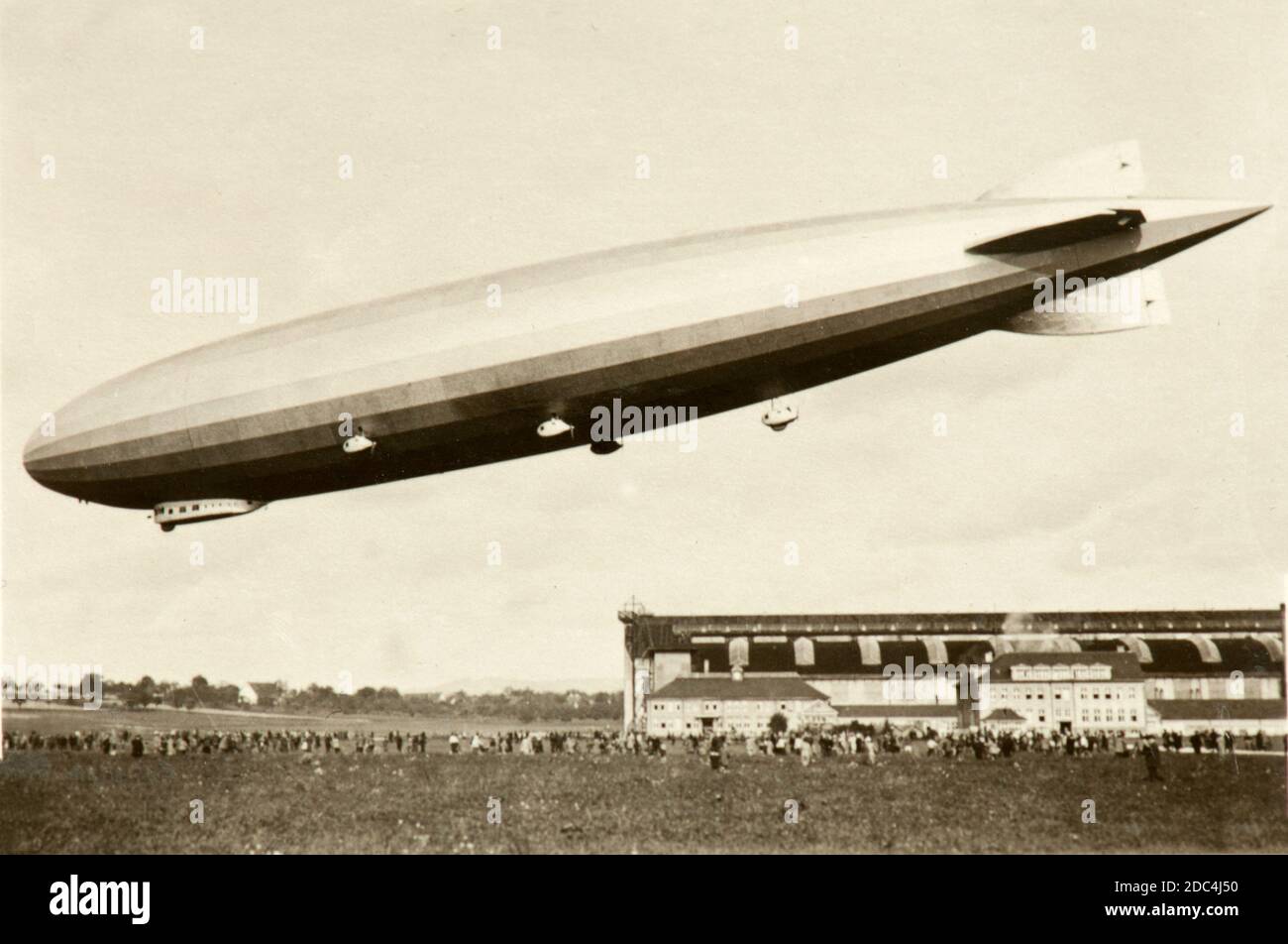 LZ 126 nave aerea Zeppelin Foto Stock