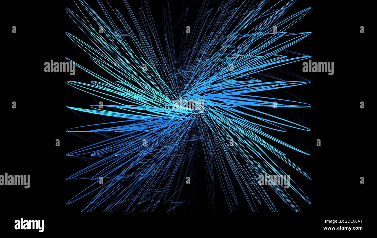 Astratto, Presentazione aziendale sfondo, astratto movimento circolare e illusione in forma dinamica. Sfondo astratto, 4k alta qualità, rendering 3D Foto Stock