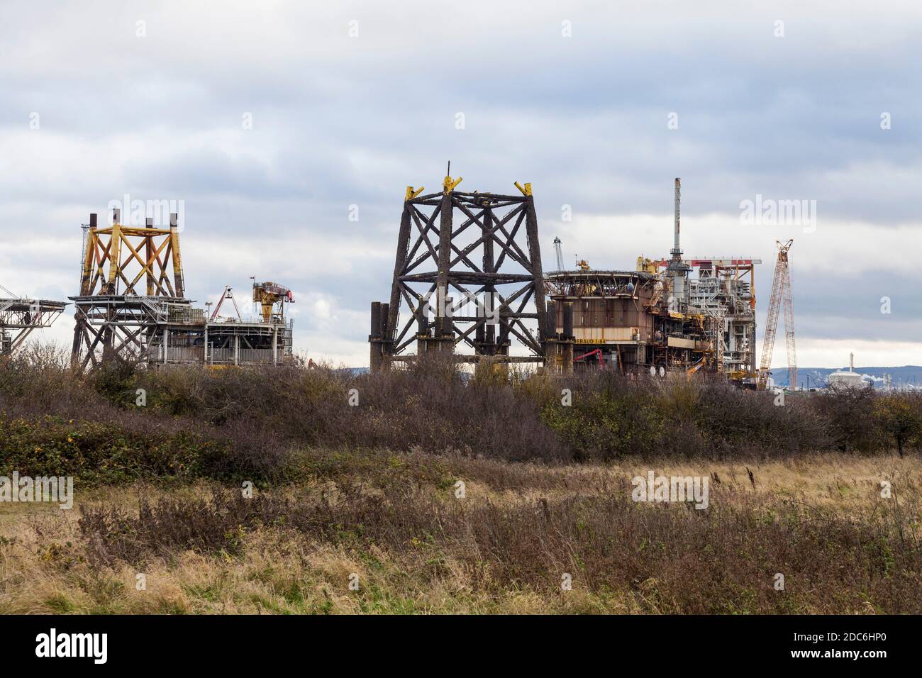 Il grado Seaton complesso a Hartlepool,l'Inghilterra,UK Foto Stock