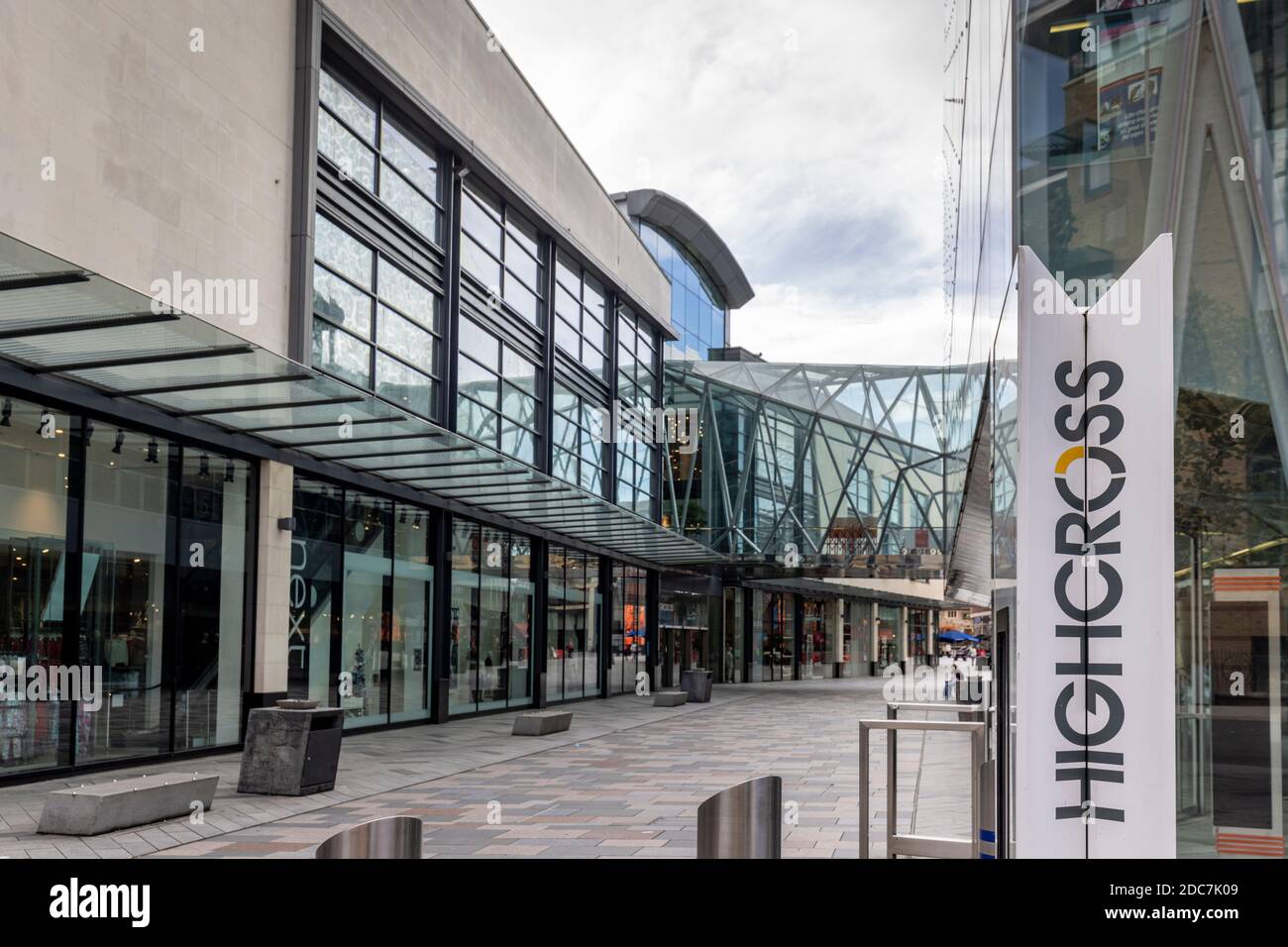 Centro commerciale Highcross Centro di Leicester Centro di Leicestershire East Midlands Inghilterra Foto Stock