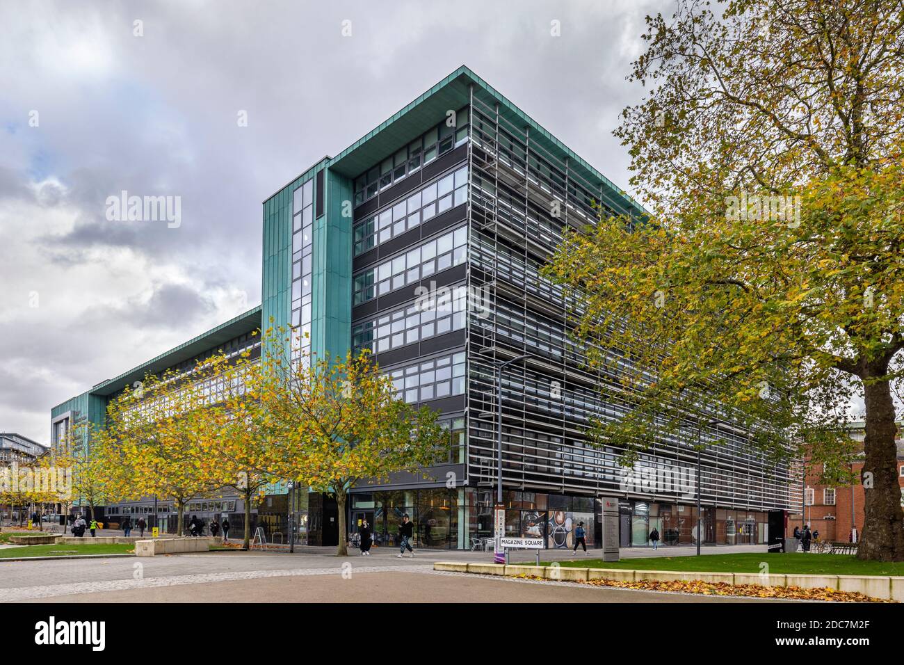 Hugh Aston Building, Facoltà di Economia e diritto, Università De Montfort, Leicester Foto Stock