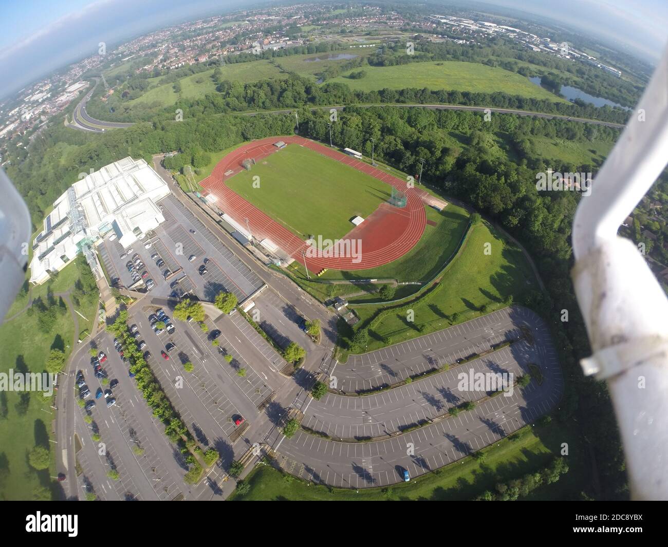 Foto aerea di Guildford Spectrum Foto Stock