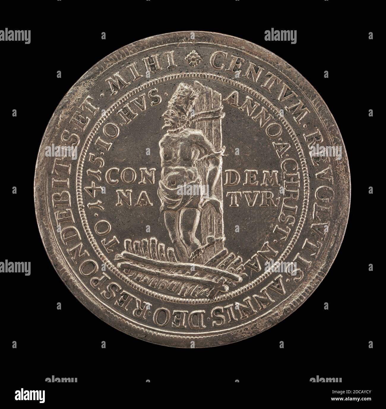 Austrian 16th Century, (artista), German 16th Centenary Medal, 1515, Silver/Struck, Overall (diametro): 4.33 cm (1 11/16 in.), peso lordo: 28.96 gr (0.064 lb.), asse: 12:00 Foto Stock