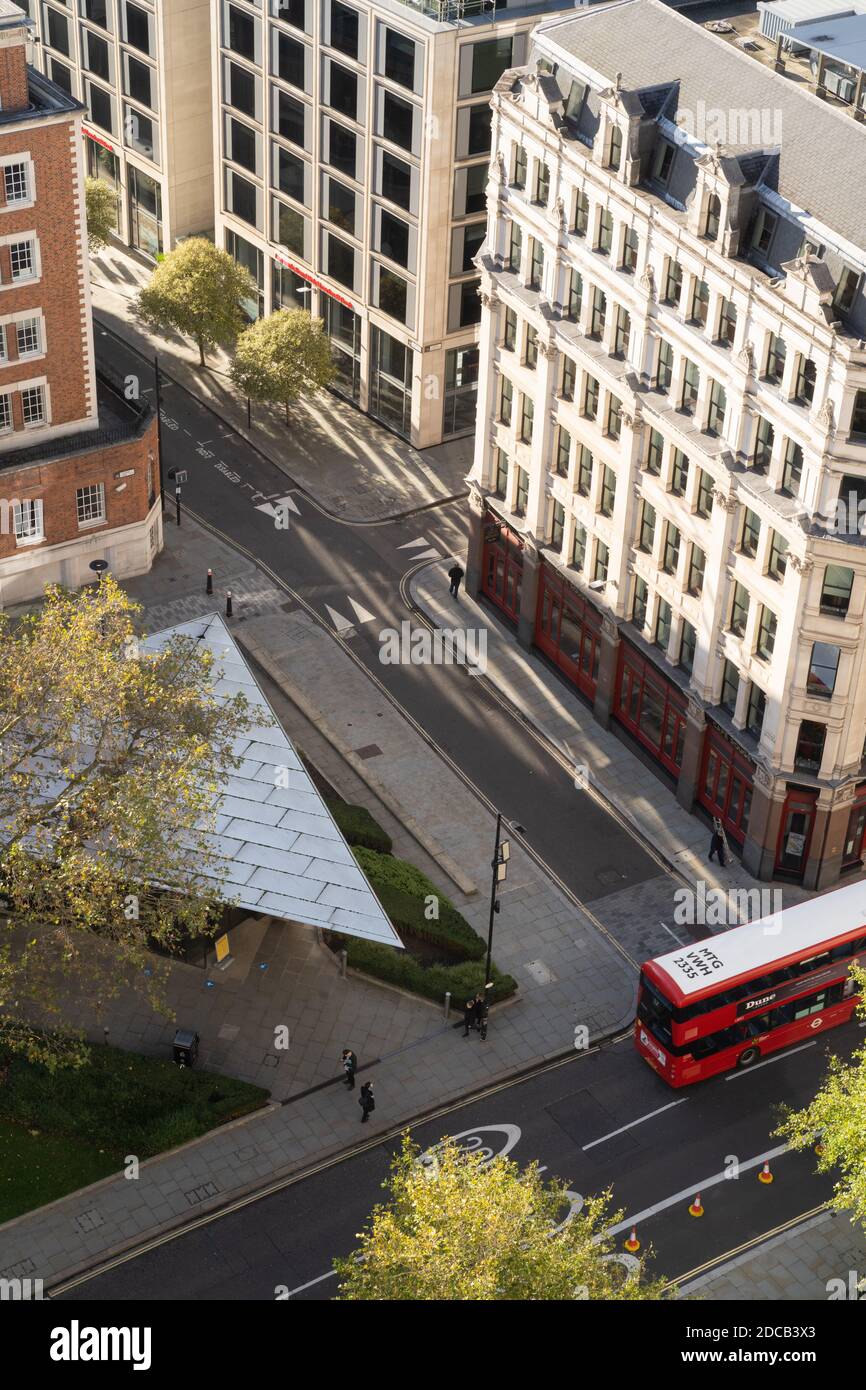 Centro informazioni turistiche della città di Londra Foto Stock