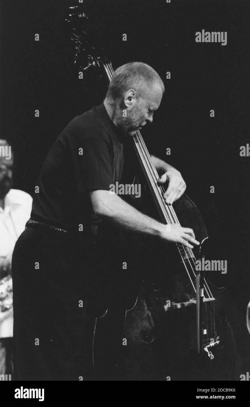 Dave Holland, The Grand, Clapham, Londra, 1995. Foto Stock