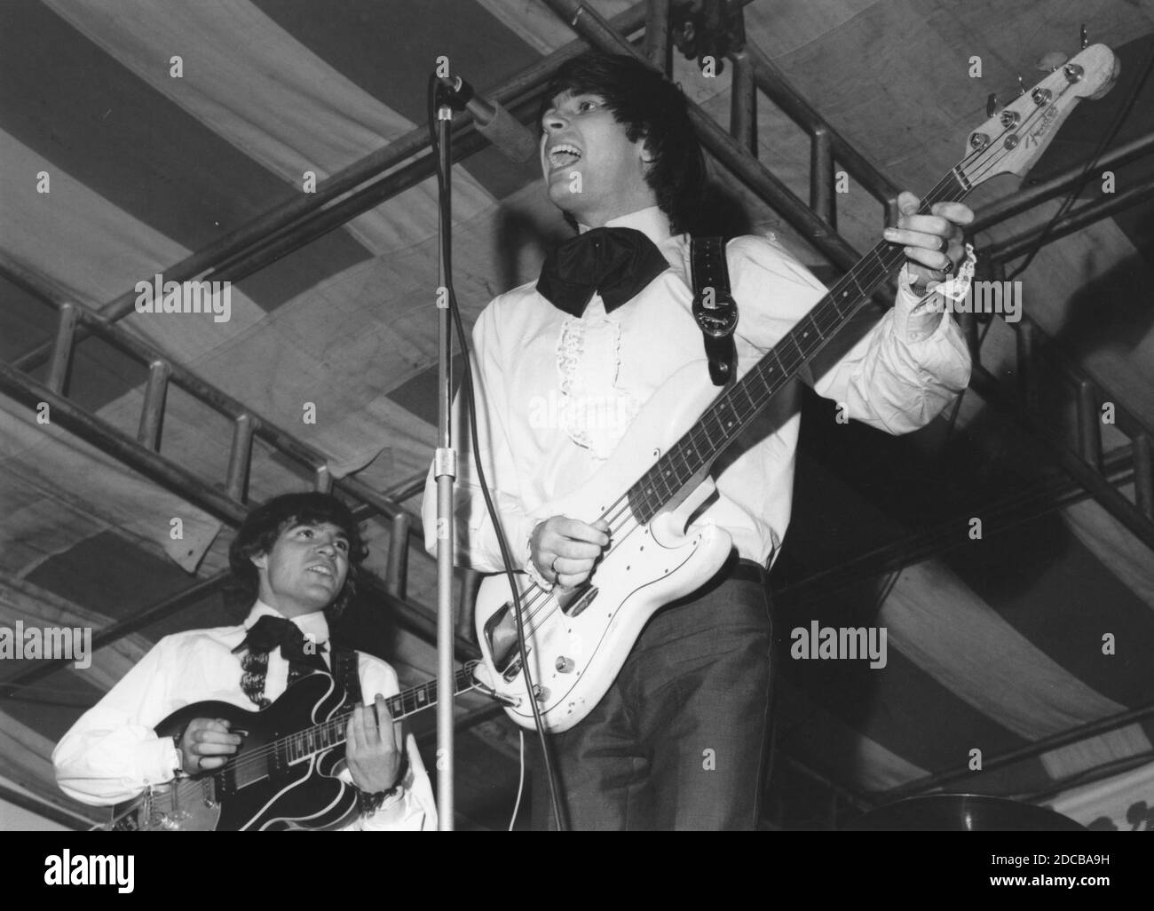 The Merseybeats, West Wickham Festival, Bromley, Londra, 1964. Foto Stock