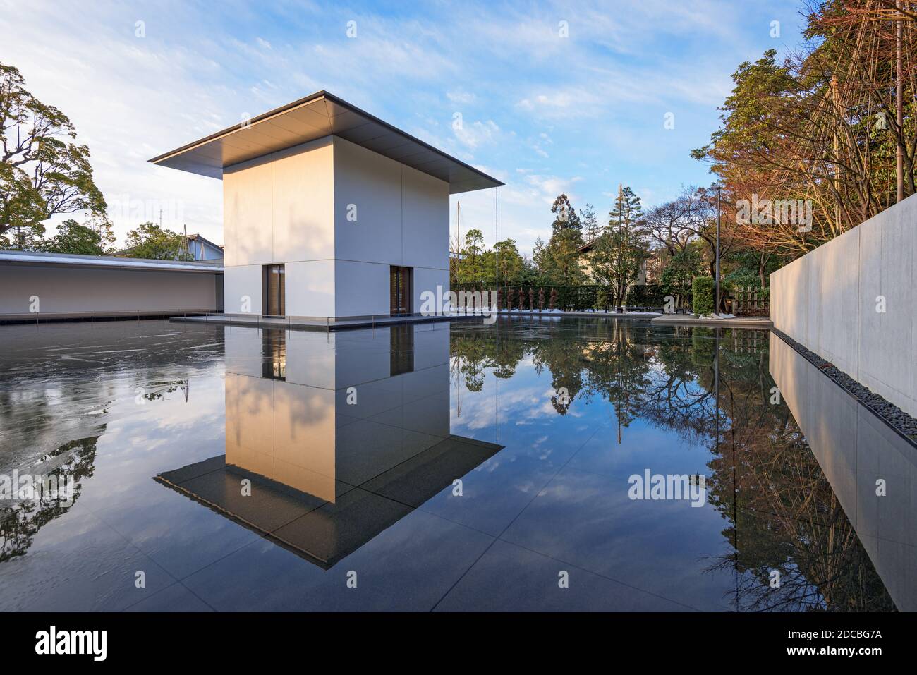 KANAZAWA, GIAPPONE - 19 GENNAIO 2017: IL D.T. Museo Suzuki. Il museo ricorda le opere di Daisetsu Teitaro Suzuki. Foto Stock