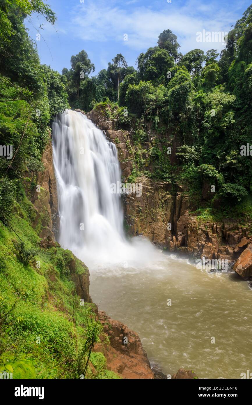Haew Narok cascata, Khao Yai Parco Nazionale, Thailandia Foto Stock