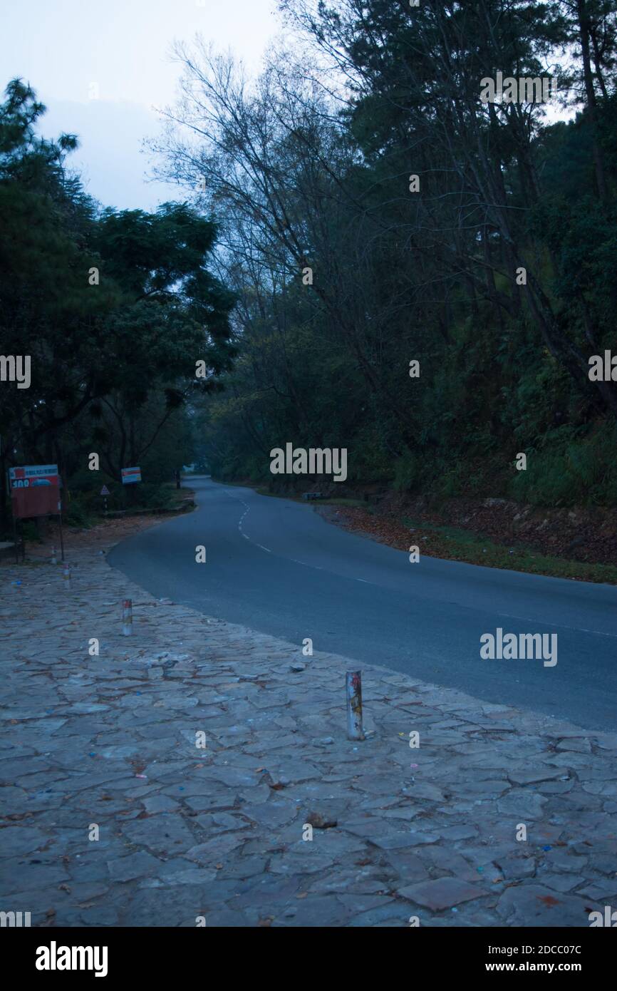 Il lago Umiam si trova a Shillong. L'immagine della vista aerea è presa al lago di Umiam shillong meghalaya india. Foto Stock