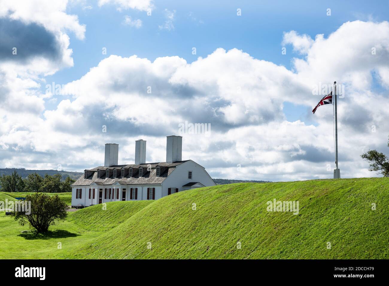 Fort Anne, Annapolis Royal, Nuova Scozia, California Foto Stock