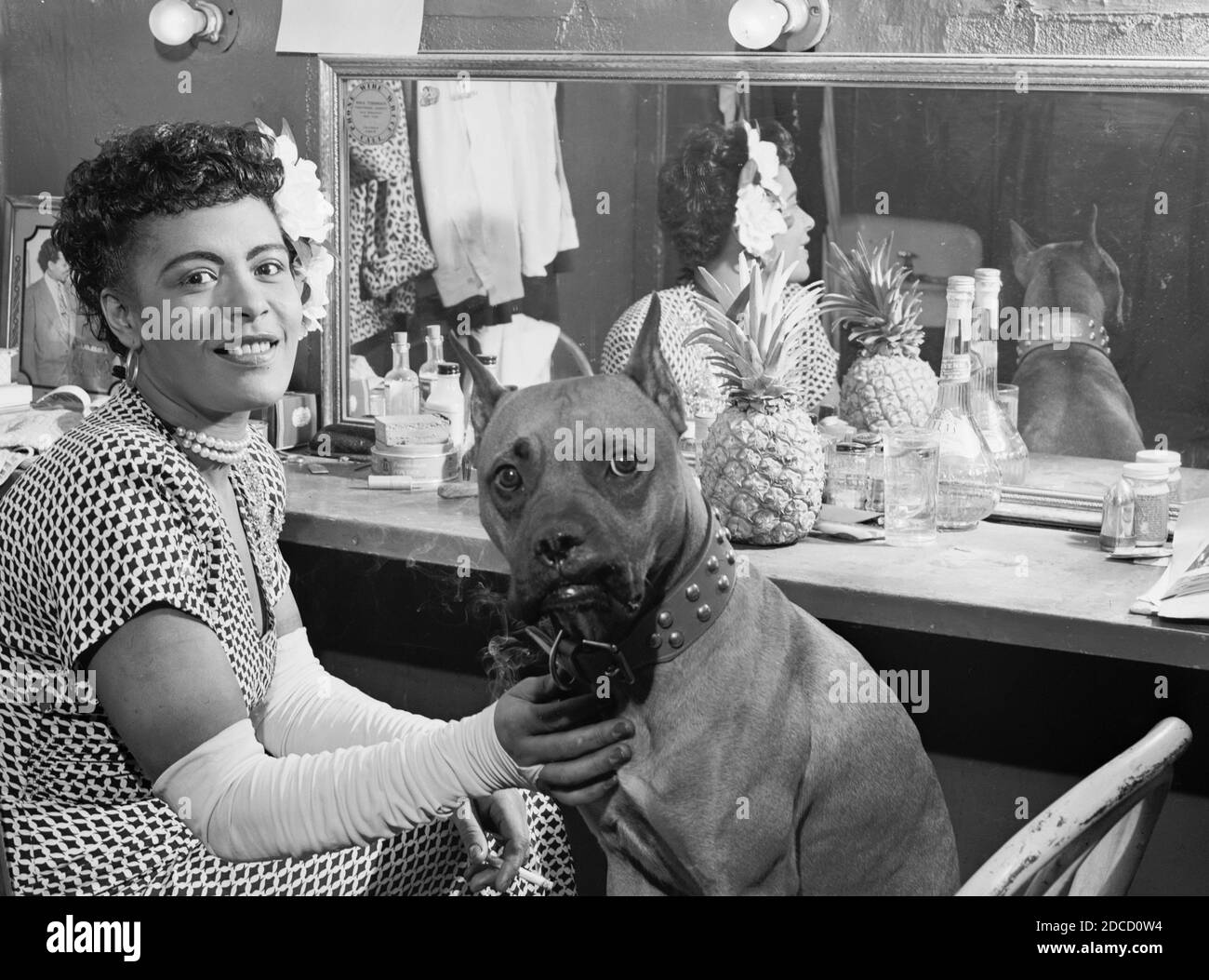 Billie Holiday, American Jazz cantante Foto Stock