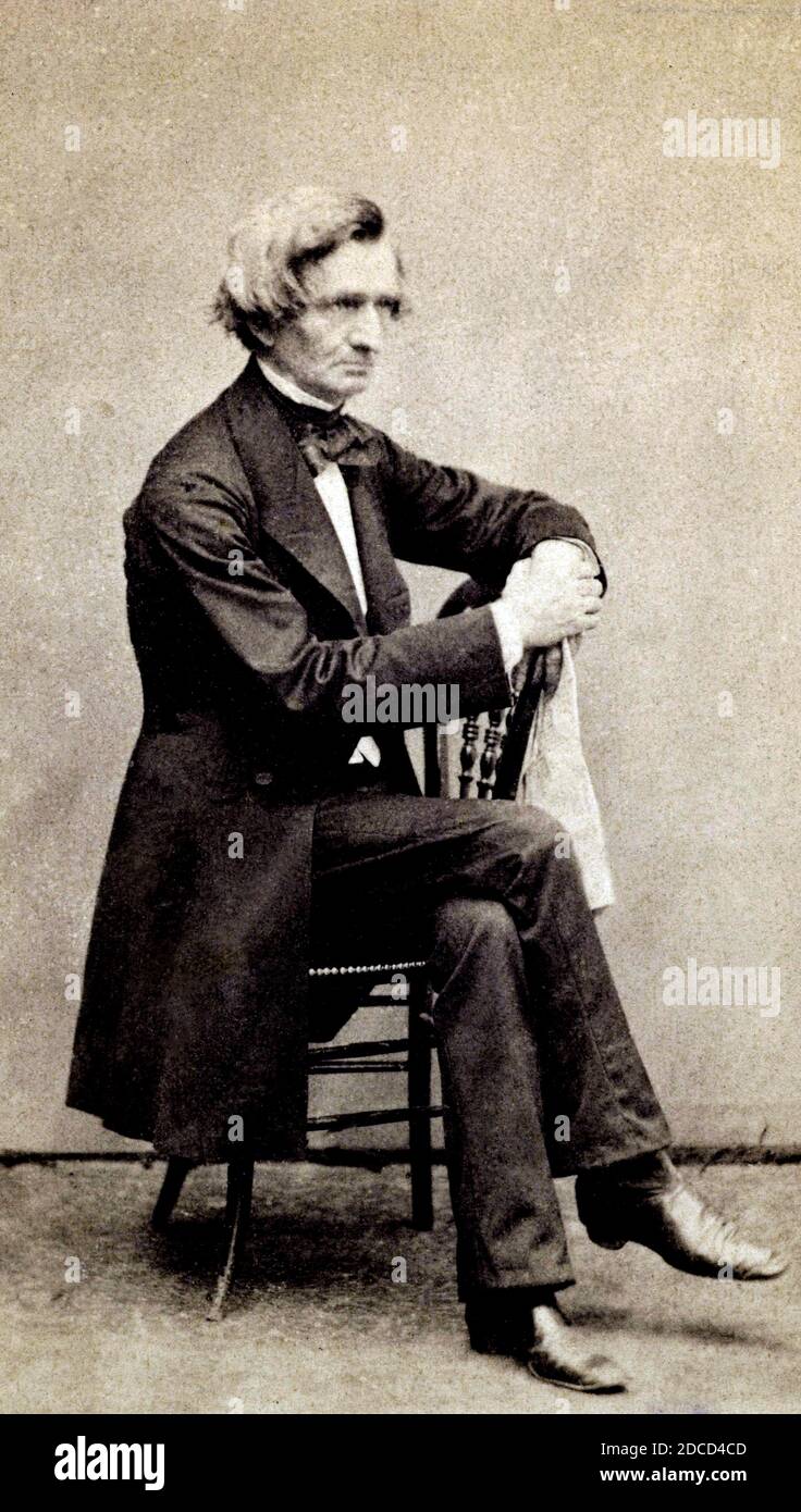 Hector Berlioz, compositore francese Foto Stock