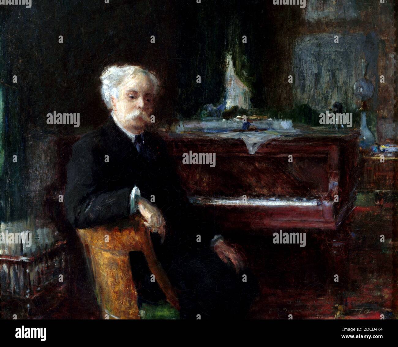 Gabriel Faur√©, compositore francese Foto Stock