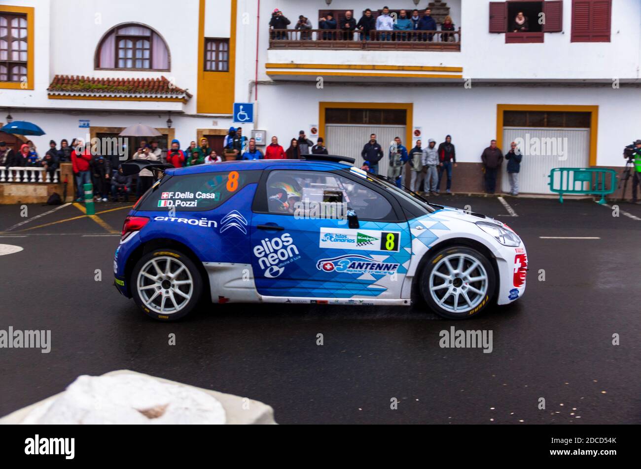 Rally Islas Canarias Foto Stock