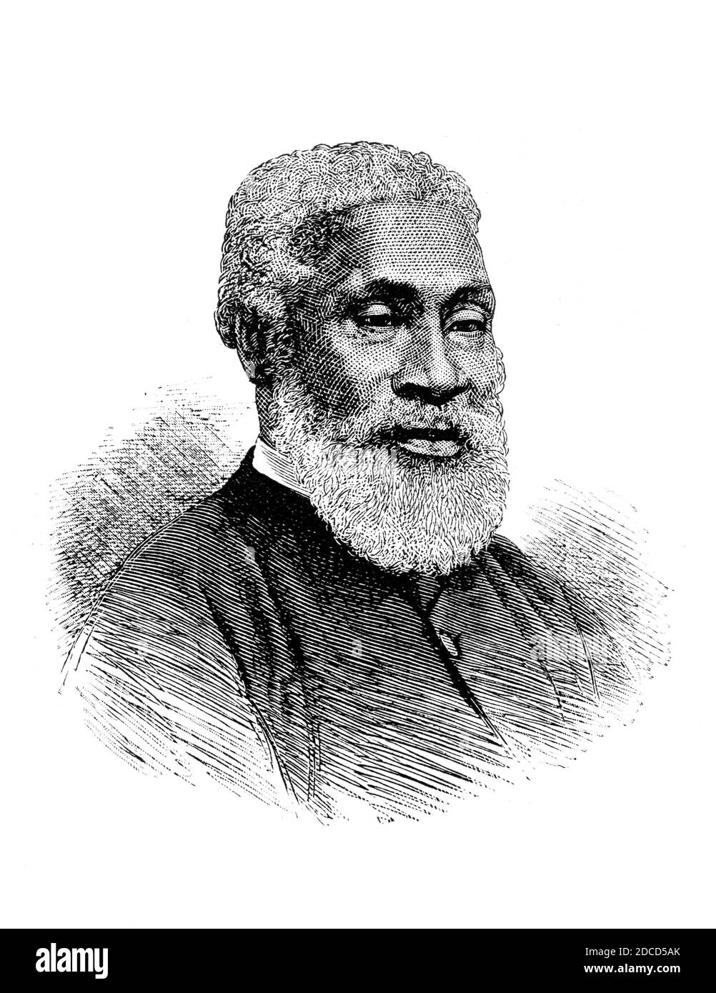 Josiah Henson, autore americano e abolizionista Foto Stock