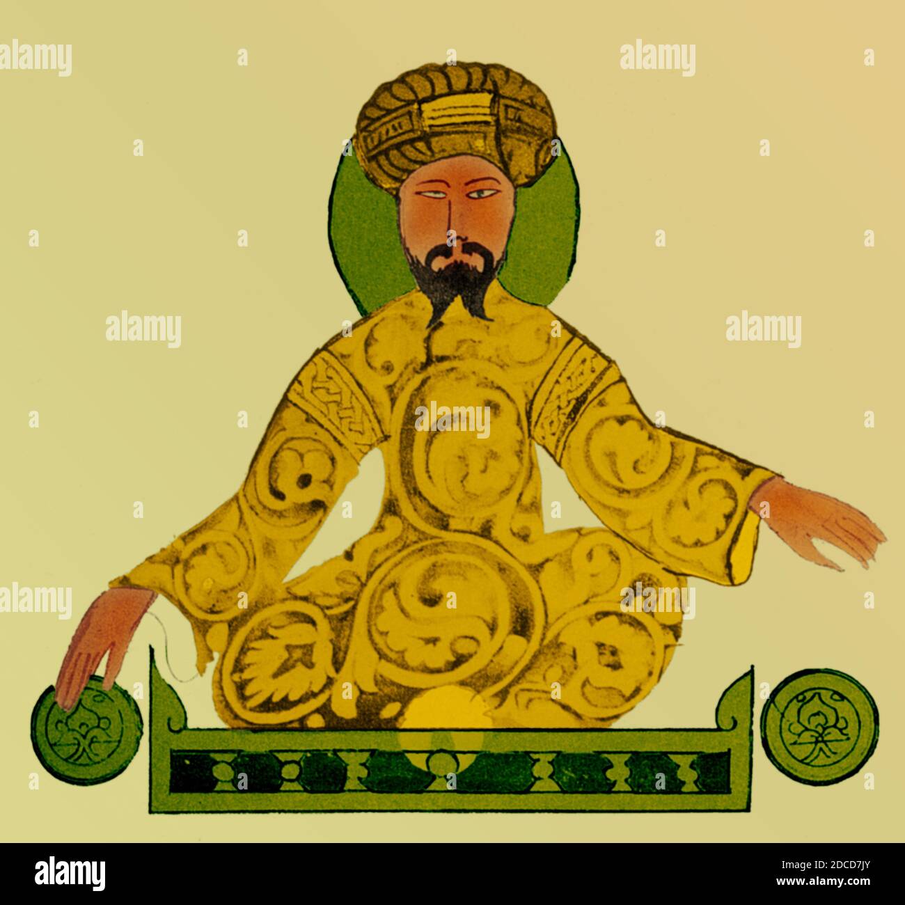Saladino, Sultano d Egitto e Siria Foto Stock