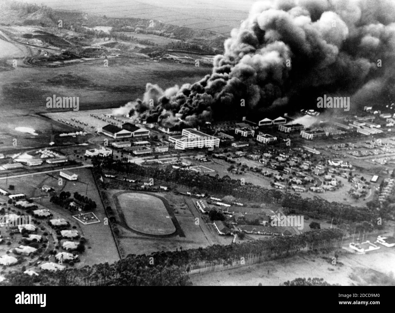 Attacco di Pearl Harbor, 1941 Foto Stock